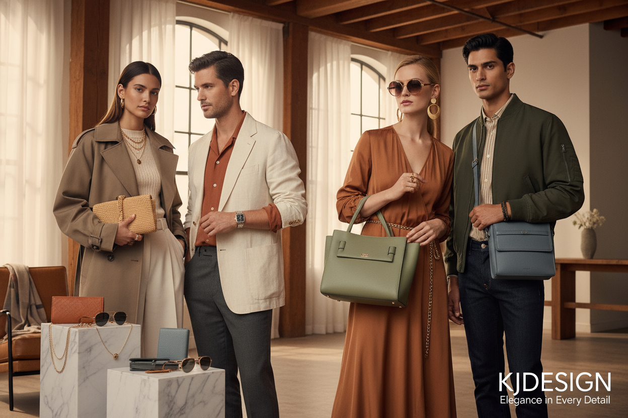 KJDESIGN It's selling apperal and accessories